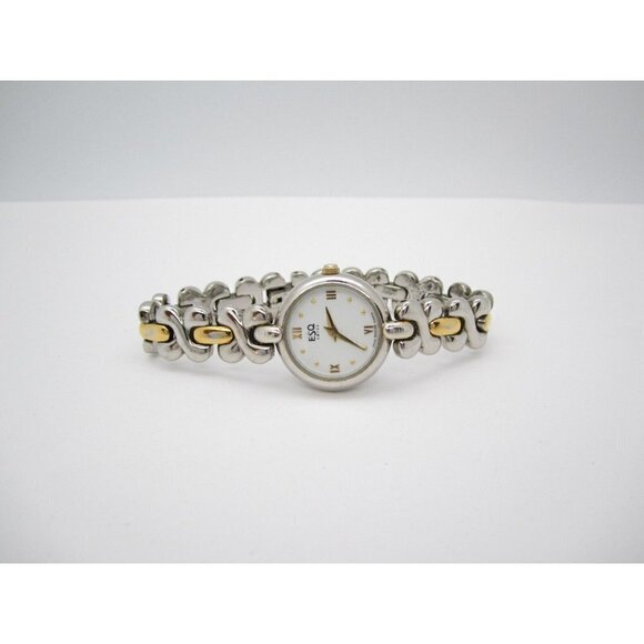 Women's ESQ Swiss Quartz WR Analog 24mm Dial Causal Round Watch (F922) - Picture 6 of 10